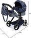 Коляска для ляльки Bayer Design Xeo Dark Blue Star (17015AA) 17015AA фото 7