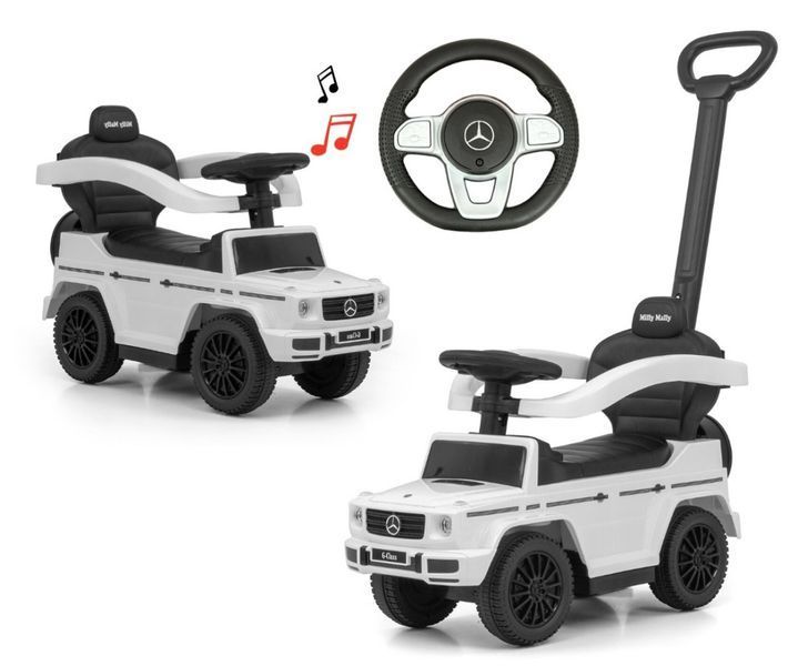 Машина-каталка Milly Mally Mercedes G350d White от 1 года (mm-3385) mm-3385 фото