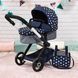 Коляска для ляльки Bayer Design Xeo Dark Blue Star (17015AA) 17015AA фото 5