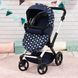 Коляска для ляльки Bayer Design Xeo Dark Blue Star (17015AA) 17015AA фото 2