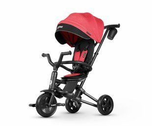 Складаний триколісний велосипед Qplay Nova Niello Red від 10 місяців до 6 років (qp-4532) qp-4532 фото