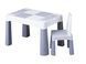 Комплект детской мебели (стол, стул) Tega Baby Multifun Grey-White (MF-001-106) MF-001-106 фото 1