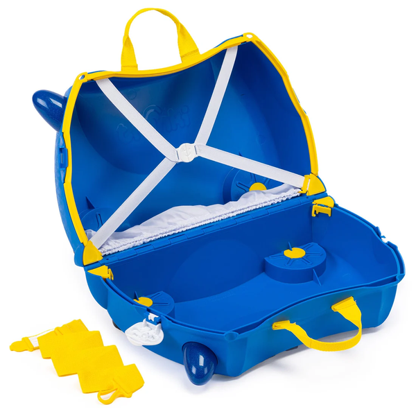 Дитяча валізка на колесах Trunki Percy Police Car з наліпками (TRU-0323) TRU-0323 фото
