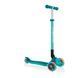 Дитячий самокат Globber Primo Foldable Plus Lights Emerald Green від 3 до 9 років (439-107) 439-107 фото