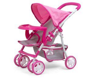 Коляска для куклы Milly Mally Kate Prestige Pink mm-2726 фото