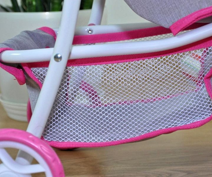 Коляска для куклы Milly Mally Kate Prestige Pink mm-2726 фото