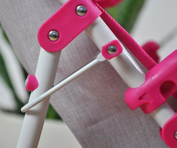 Коляска для куклы Milly Mally Kate Prestige Pink mm-2726 фото