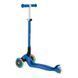 Детский самокат Globber Primo Foldable Lights Navy Blue от 3 до 7 лет (432-100-3) 432-100-3 фото 4
