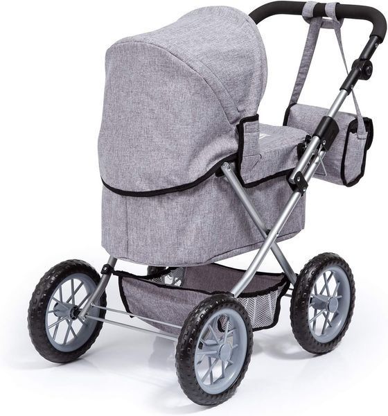 Коляска для ляльки Bayer Design Trendy Grey Crown (13010AA) 13010AA фото