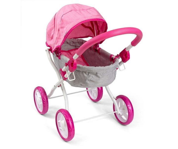 Коляска для куклы Milly Mally Dori Prestige Pink (mm-2718) mm-2718 фото