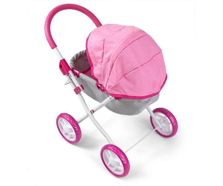 Коляска для куклы Milly Mally Dori Prestige Pink (mm-2718) mm-2718 фото