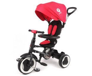 Складной трехколесный велосипед Qplay Rito Eva Red от 10 месяцев до 6 лет (qp-3836) qp-3836 фото