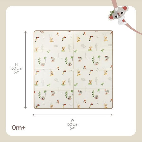 Детский двусторонний складной коврик Tiny Love Boho Chic XL (1208000030) 1208000030 фото
