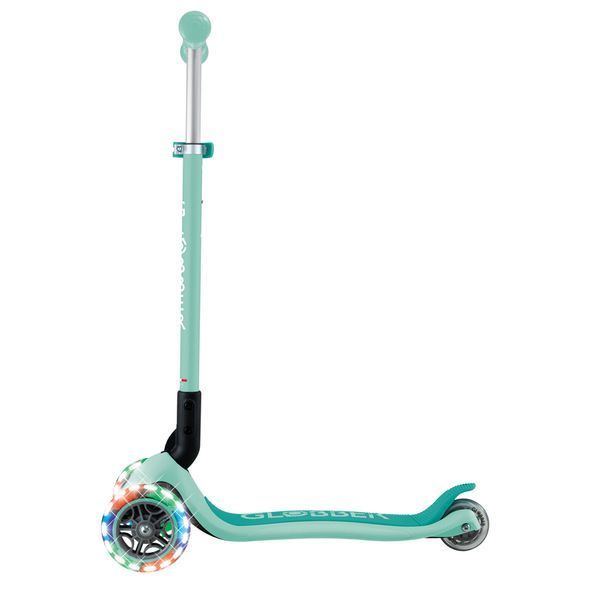 Детский самокат Globber Primo Foldable Lights Mint от 3 до 7 лет (432-706-4) 432-706-4 фото