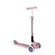 Дитячий самокат Globber Primo Foldable Lights ECOlogic Berry від 3 до 7 років (696-510) 696-510 фото