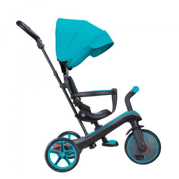 Дитячий велосипед 4 в 1 Globber Explorer Trike Teal від 10 місяців до 5 років (634-105) 634-105 фото