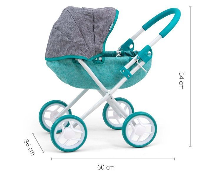 Коляска для куклы Milly Mally Dori Prestige Mint (mm-3102) mm-3102 фото