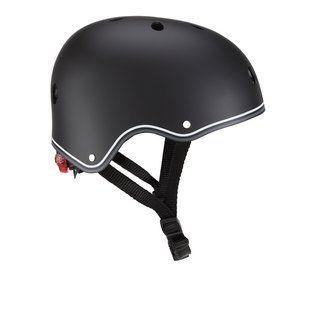 Дитячий захисний шолом із підсвічуванням Globber Black (48-53 см) XS/S (505-120) 505-120 фото