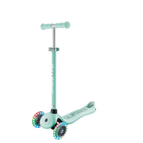 Самокат с сиденьем Globber GO-UP Sporty Lights Mint от 15 месяцев до 7 лет (452-706-4 S) 452-706-4 S фото