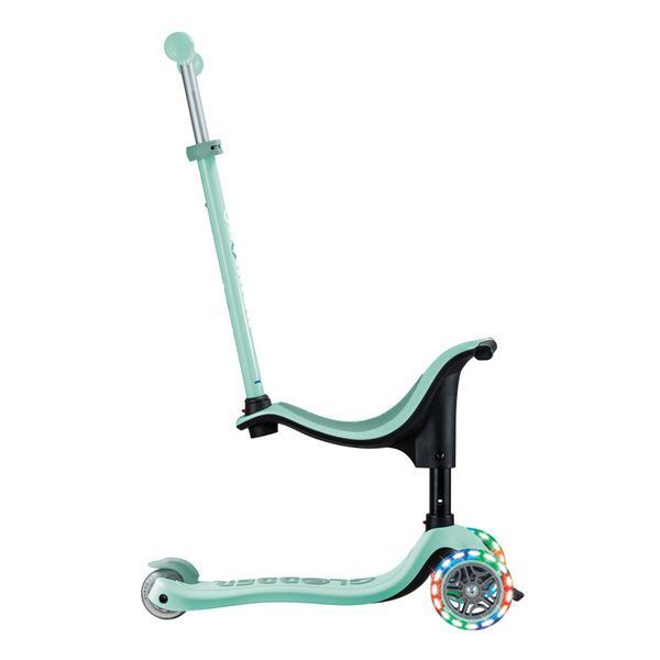 Самокат с сиденьем Globber GO-UP Sporty Lights Mint от 15 месяцев до 7 лет (452-706-4 S) 452-706-4 S фото