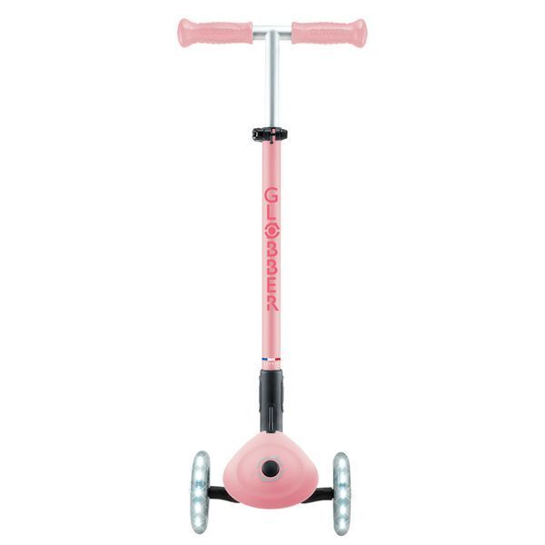 Детский самокат Globber Primo Foldable Plus Lights Pastel Pink от 3 до 9 лет (439-710-2) 439-710-2 фото