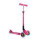 Дитячий самокат Globber Primo Foldable Lights Fuchsia від 3 до 7 років (432-110-3) 432-110-3 фото 1