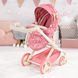 Коляска для кукол Bayer Design Xeo Pink Roses (17009AA) 17009AA фото 4