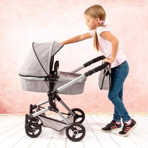 Коляска для кукол Bayer Design Neo Vario Grey Crown (18410AA) 18410AA фото